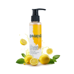 Orgenia Vitamin-C Facewash-100ml – Brightens skin, reduces dark spots, and boosts collagen